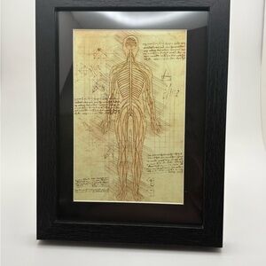🖤 Vintage Anatomy Sketch Art Print | 5x7 | New 🖤